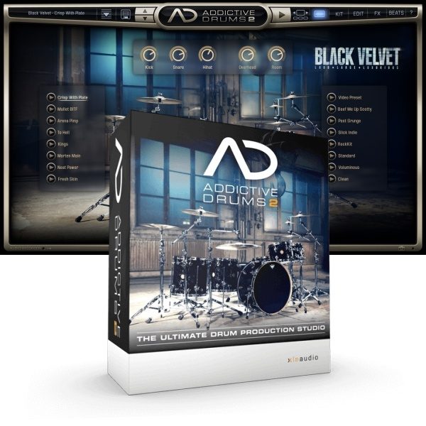 XLN Audio Addictive Drum 2 Completo - Miditrack